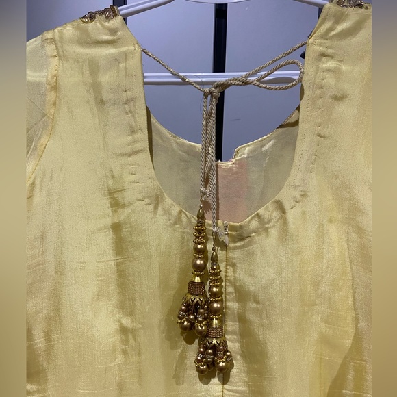 Yellow & Orange Sharara - Picture 5 of 10